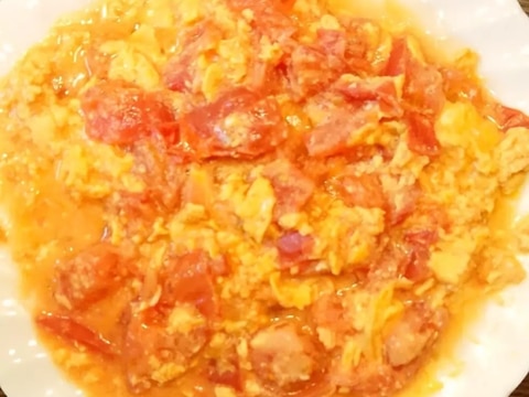 西紅柿炒鶏蛋 卵とトマトの中華炒め レシピ 作り方 By メオ 楽天レシピ